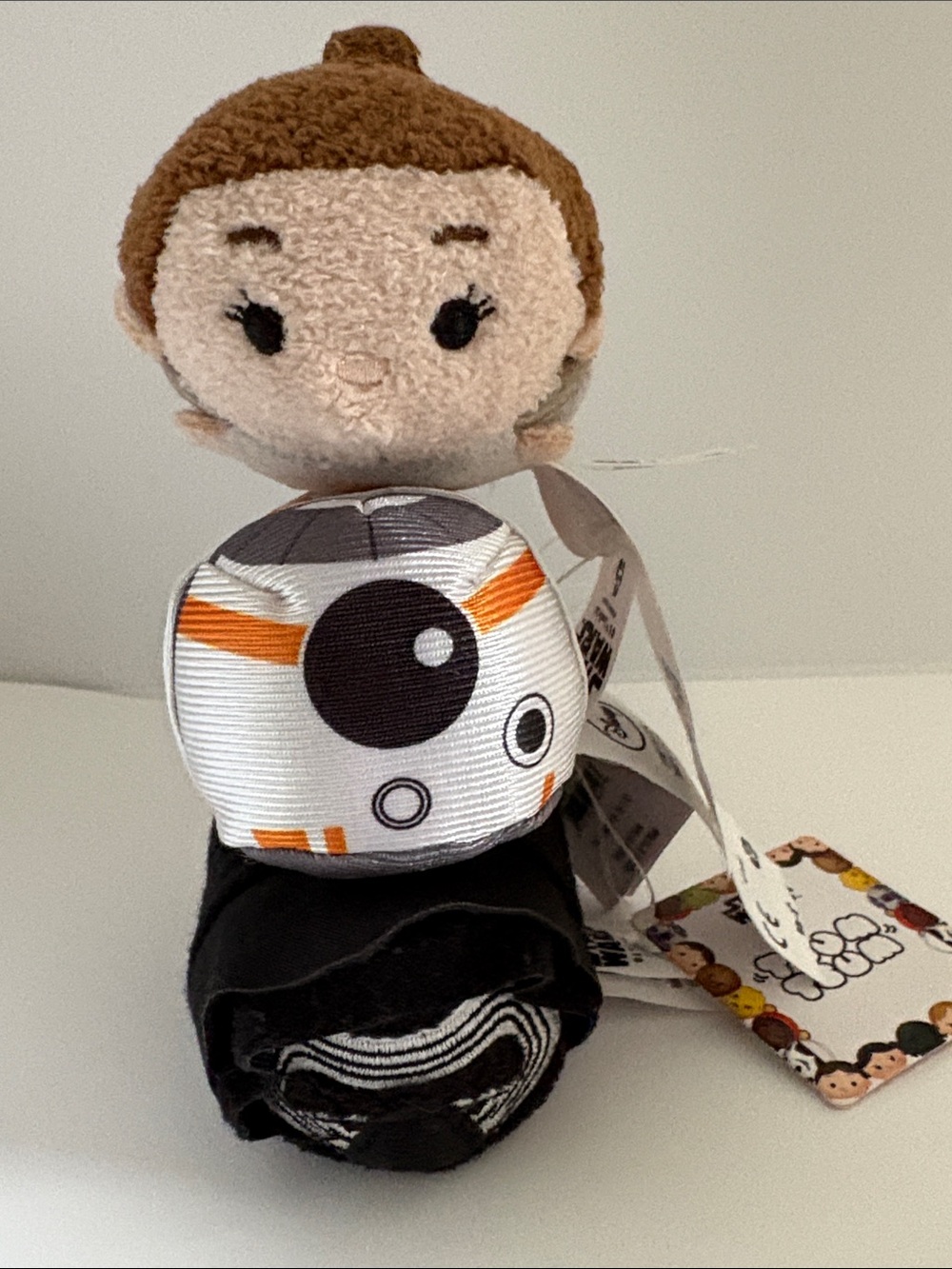 Disney Tsum Tsum Star Wars Mini Plush The Force Awakens Kylo Ren, Rey & BB-8